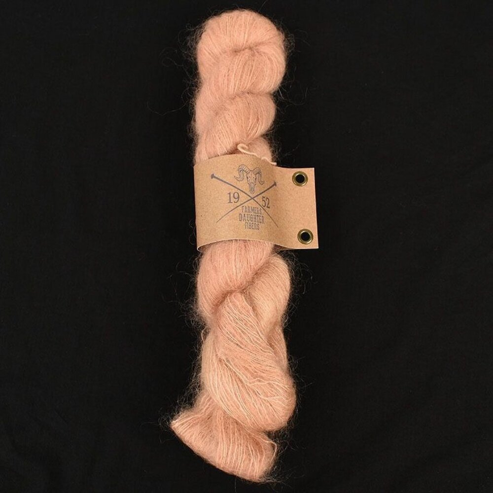 Farmers Daughter Fibers Mighty Mo Yarn Kid Mohair Silk 459 Yds Dumplin